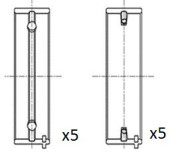 BM1003-025 Lożisko kľukového hriadeľa FAI AutoParts