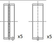 BM1007-050 Lożisko kľukového hriadeľa FAI AutoParts