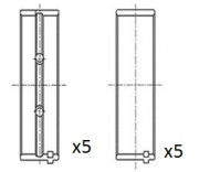 BM1011-025 Lożisko kľukového hriadeľa FAI AutoParts