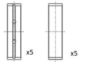 BM1027-025 Lożisko kľukového hriadeľa FAI AutoParts