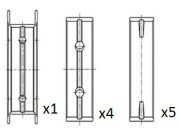 BM1030-025 Lożisko kľukového hriadeľa FAI AutoParts