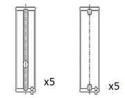 BM1031-050 Lożisko kľukového hriadeľa FAI AutoParts