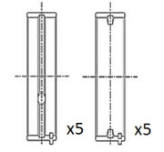 BM1046-025 Lożisko kľukového hriadeľa FAI AutoParts