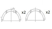 BT3002-STD Vymedzovacia podlożka pre kľukový hriadeľ FAI AutoParts