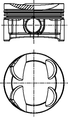 PK67-050 Piest FAI AutoParts