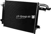 1127201200 Kondenzátor klimatizácie JP GROUP