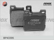 BP43395 Sada brzdových platničiek kotúčovej brzdy FENOX