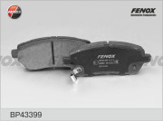 BP43399 Sada brzdových platničiek kotúčovej brzdy FENOX
