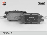 BP43410 Sada brzdových platničiek kotúčovej brzdy FENOX