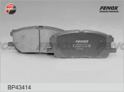 BP43414 Sada brzdových platničiek kotúčovej brzdy FENOX