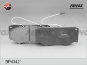 BP43421 Sada brzdových platničiek kotúčovej brzdy FENOX