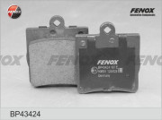 BP43424 Sada brzdových platničiek kotúčovej brzdy FENOX