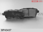 BP43437 Sada brzdových platničiek kotúčovej brzdy FENOX