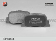 BP43444 Sada brzdových platničiek kotúčovej brzdy FENOX