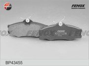 BP43455 Sada brzdových platničiek kotúčovej brzdy FENOX