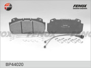 BP44020 Sada brzdových platničiek kotúčovej brzdy FENOX