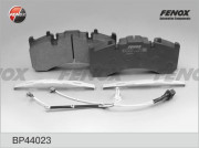 BP44023 Sada brzdových platničiek kotúčovej brzdy FENOX