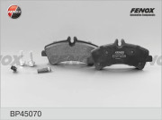BP45070 Sada brzdových platničiek kotúčovej brzdy FENOX