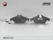 BP45101 Sada brzdových platničiek kotúčovej brzdy FENOX