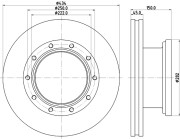 CVD619 Brzdový kotúč DON