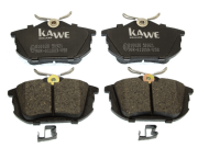 810028 Sada brzdových platničiek kotúčovej brzdy KAWE