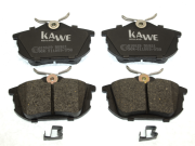 810029 Sada brzdových platničiek kotúčovej brzdy KAWE
