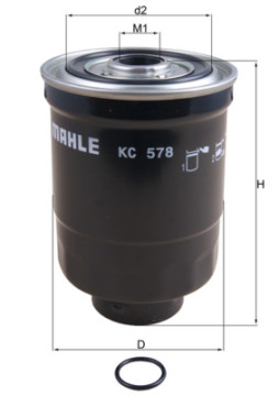 KC 578D Palivový filter MAHLE