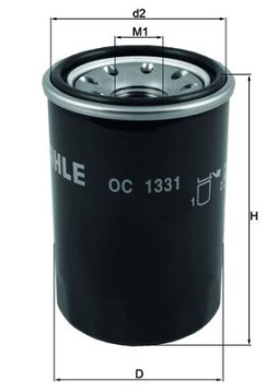OC 1331 Olejový filter MAHLE