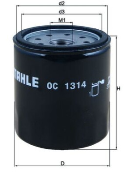 OC 1314 Olejový filter MAHLE