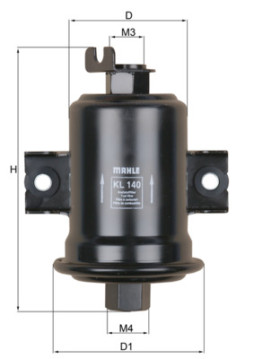 KL 140 Palivový filter MAHLE