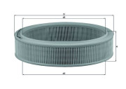 LX 853 Vzduchový filter MAHLE
