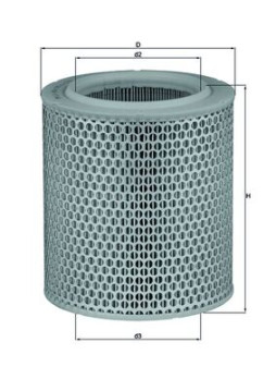LX 478/1 Vzduchový filter MAHLE