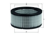 LX 213 Vzduchový filter MAHLE