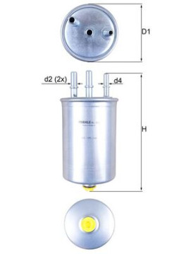 KL 511 Palivový filter MAHLE