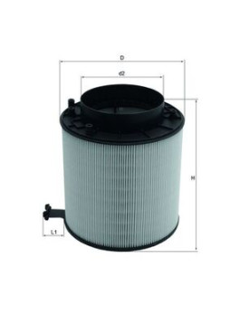 LX 2091D Vzduchový filter MAHLE