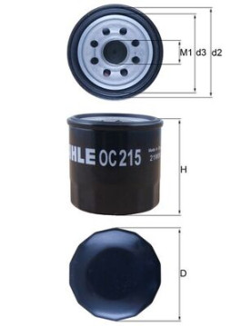 OC 215 Olejový filter MAHLE