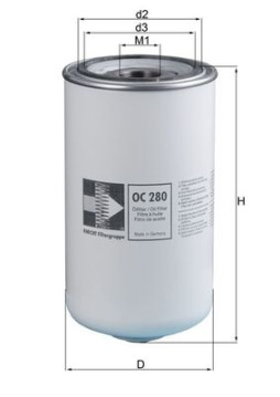OC 280 Olejový filter MAHLE