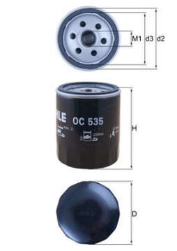 OC 535 Olejový filter MAHLE