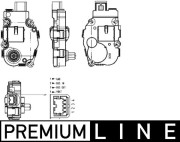 AA 18 000P Nastavovací prvok zmieżavacej klapky PREMIUM LINE MAHLE