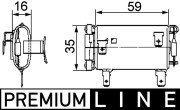 ABR 14 000P Odpor vnútorného ventilátora PREMIUM LINE MAHLE