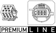 ABR 89 000P Odpor vnútorného ventilátora PREMIUM LINE MAHLE