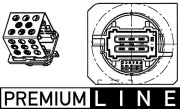 ABR 92 000P Odpor vnútorného ventilátora PREMIUM LINE MAHLE