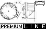 AB 263 000P Vnútorný ventilátor PREMIUM LINE MAHLE