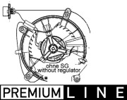 AB 65 000P Vnútorný ventilátor PREMIUM LINE MAHLE
