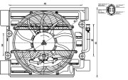ACF 23 000S Ventilátor kondenzátora klimatizácie Installation guide MAHLE