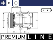 ACP 855 000P Kompresor klimatizácie PREMIUM LINE MAHLE
