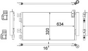 AC 312 001S Kondenzátor klimatizácie Installation guide MAHLE