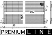 AC 366 000P Kondenzátor klimatizácie PREMIUM LINE MAHLE