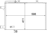 AC 370 000S Kondenzátor klimatizácie Installation guide MAHLE