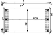 AC 390 000S Kondenzátor klimatizácie Installation guide MAHLE